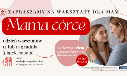 Zapraszamy na warsztaty dla mam 🌸 „Mama córce”