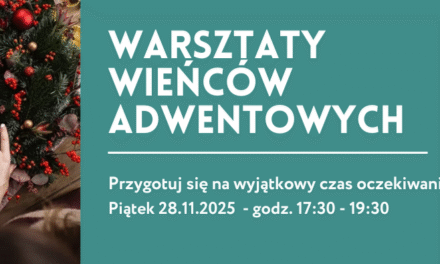 Warsztaty wieńców adwentowych